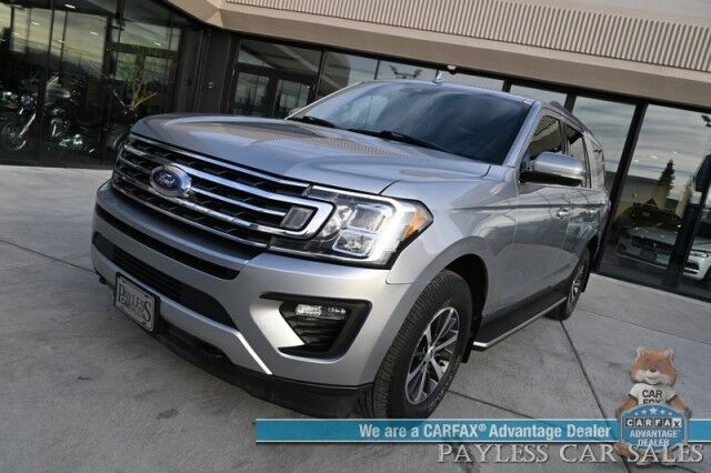 2020 Ford Expedition XLT / 4X4 / Heavy Duty Trailering Pkg / Auto Start / Heated & Cooled Leather Seats / Heated Steering Wheel / Panoramic Sunroof / NAV / Blind Spot Alert / Keyless Entry & Start / 3rd Row / Seats 8 / Block Heater Anchorage AK