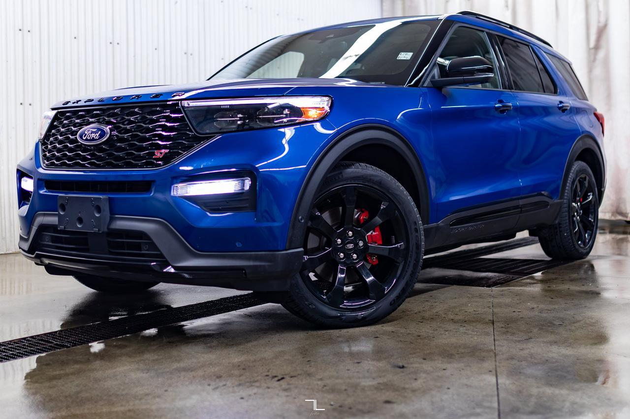 2020 Ford Explorer AWD ST Leather Roof Nav BCam Red Deer AB