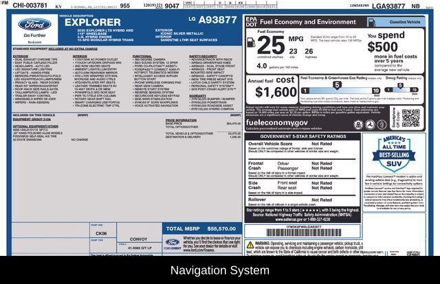 2020 Ford Explorer Limited Raleigh NC