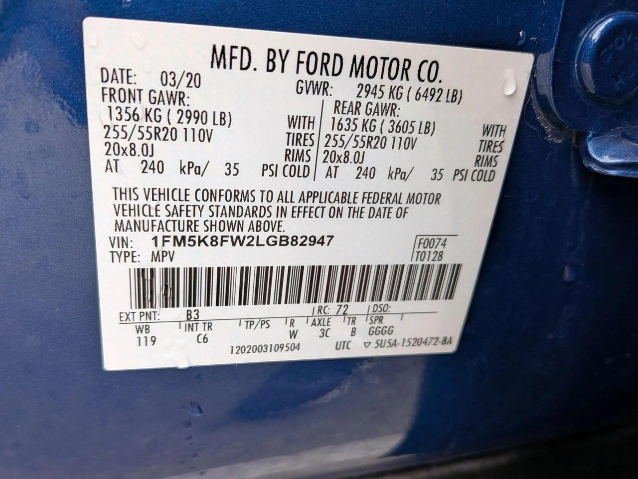 2020 Ford Explorer Limited Roseville CA