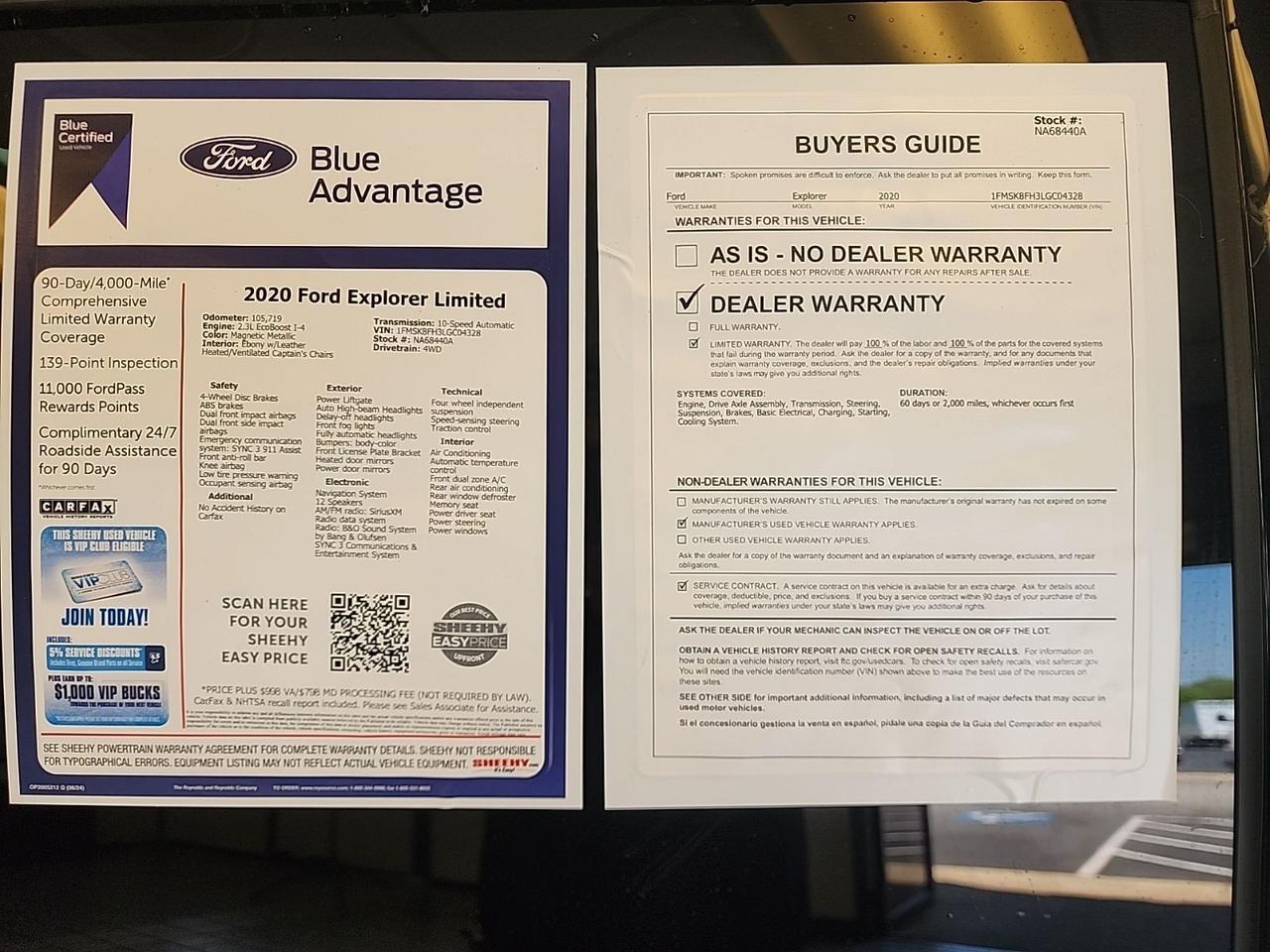 2020 Ford Explorer Limited Richmond VA