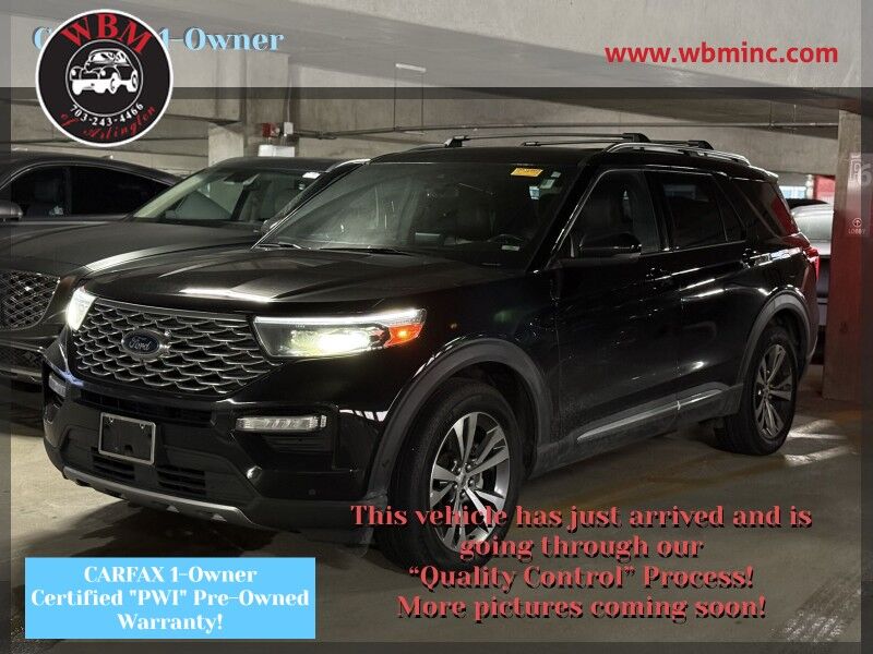 2020 Ford Explorer Platinum Arlington VA