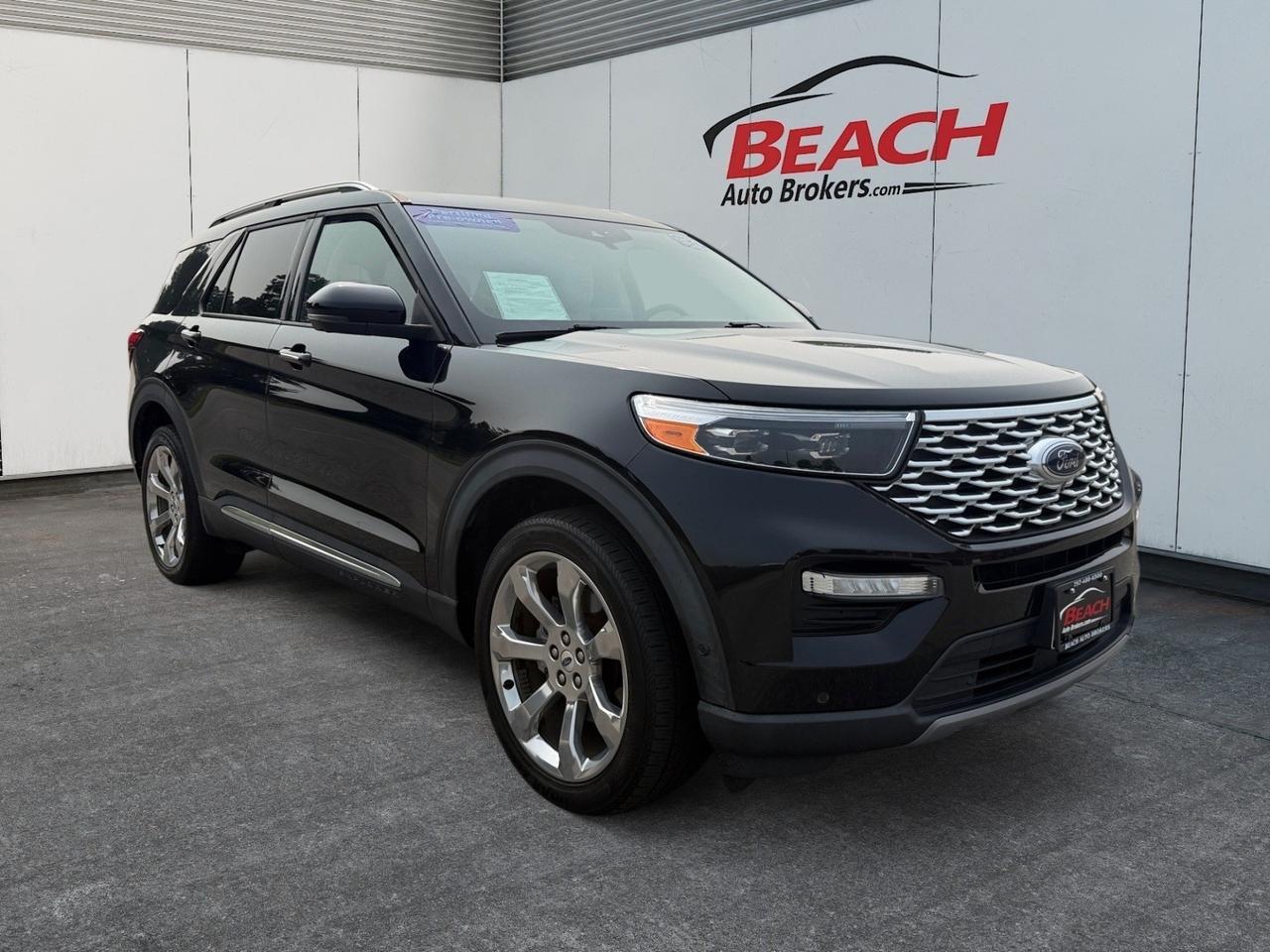 2020 Ford Explorer Platinum, HEATED/VENTILATED SEATS, HEATED REAR SEATS, BLUETOOTH, UNIVERSAL GARAGE DOOR OPENER, APPLE CARPLAY/ANDROID AUTO, POWER LIFTGATE, POWER FOLDING MIRRORS, REMOTE START, CLEAN CARFAX, THIS IS A SUPER CLEAN SUV!