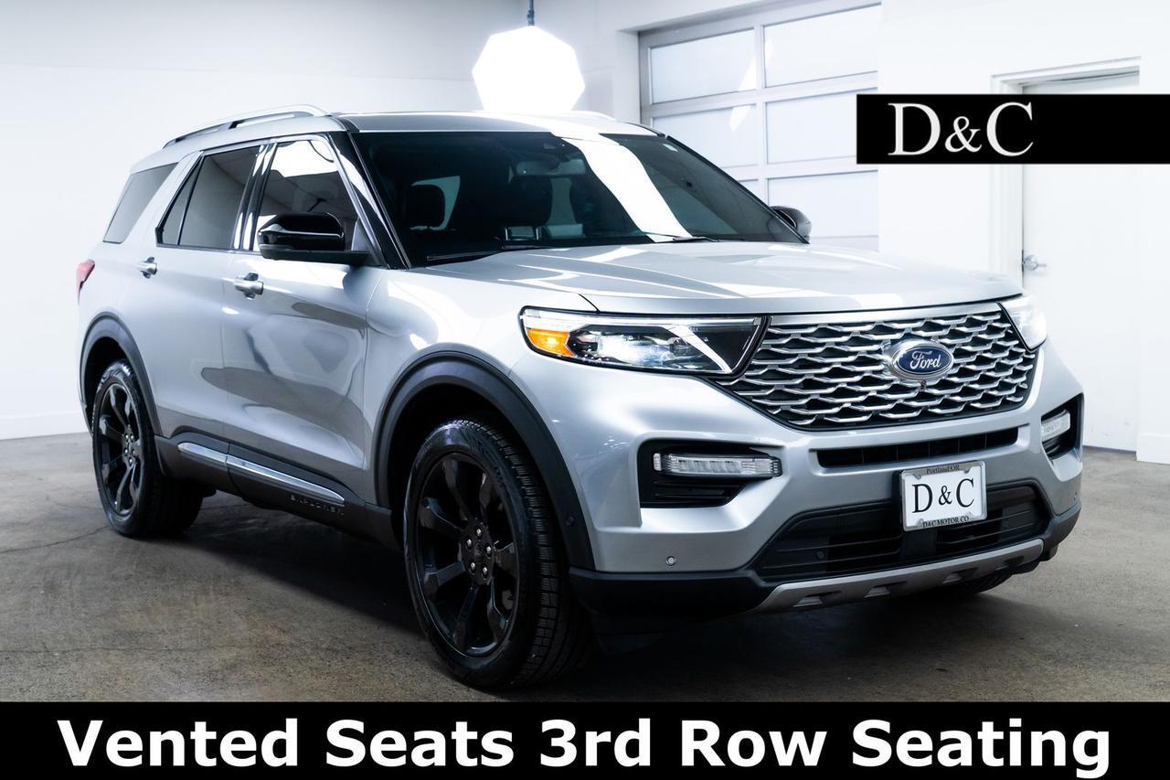 2020 Ford Explorer Platinum Vented Seats 3rd Row Seating