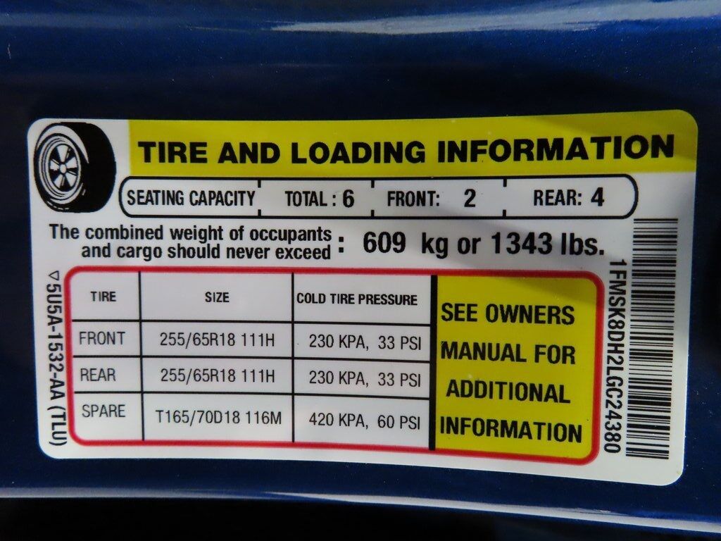 2020 Ford Explorer XLT 4WD 6 Passenger Fond du Lac WI