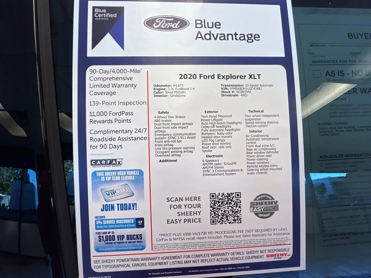 2020 Ford Explorer XLT Richmond VA