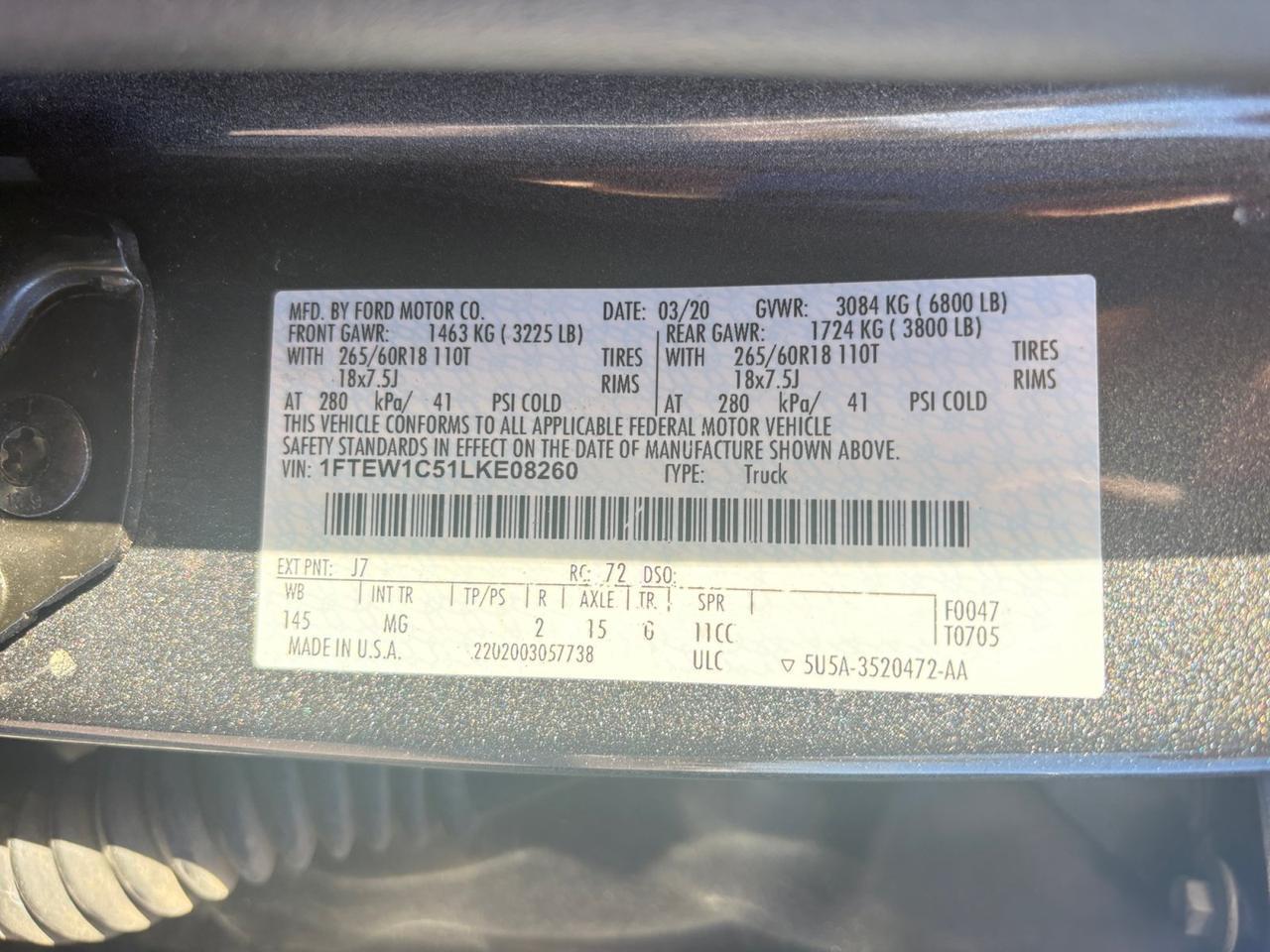 2020 Ford F-150 New Braunfels TX
