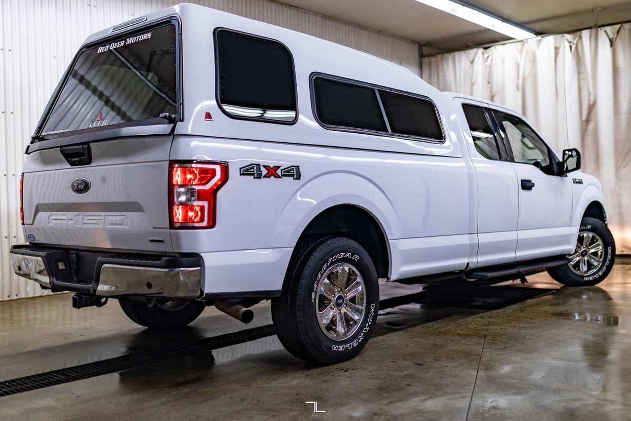2020 Ford F-150 4x4 Super Cab XLT Longbox BCam Topper Red Deer AB