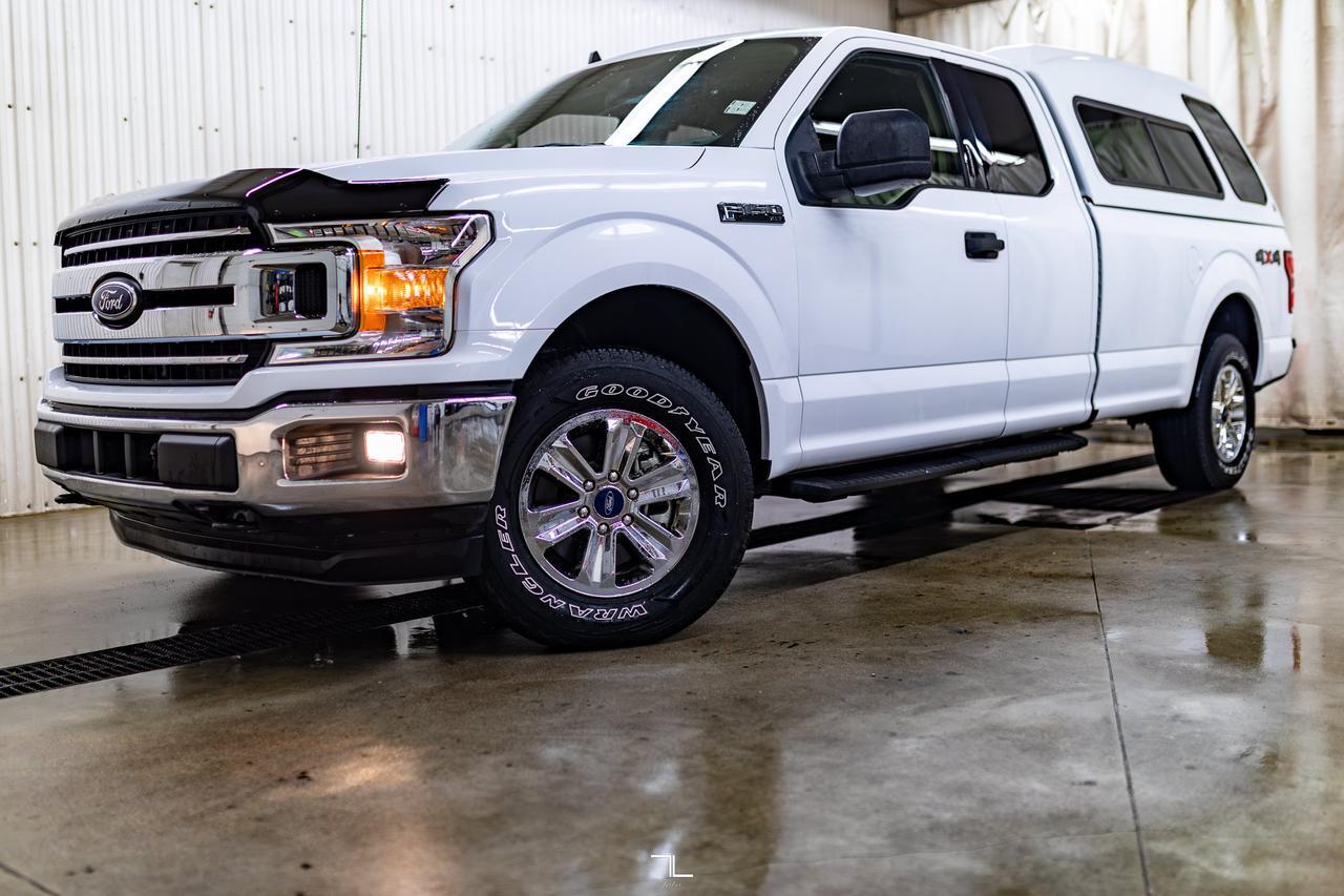 2020 Ford F-150 4x4 Super Cab XLT Longbox BCam Topper Red Deer AB