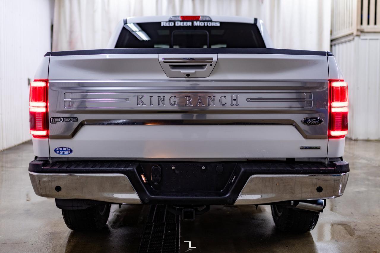 2020 Ford F-150 4x4 Super Crew King Ranch Leather Roof Nav BCam Red Deer AB