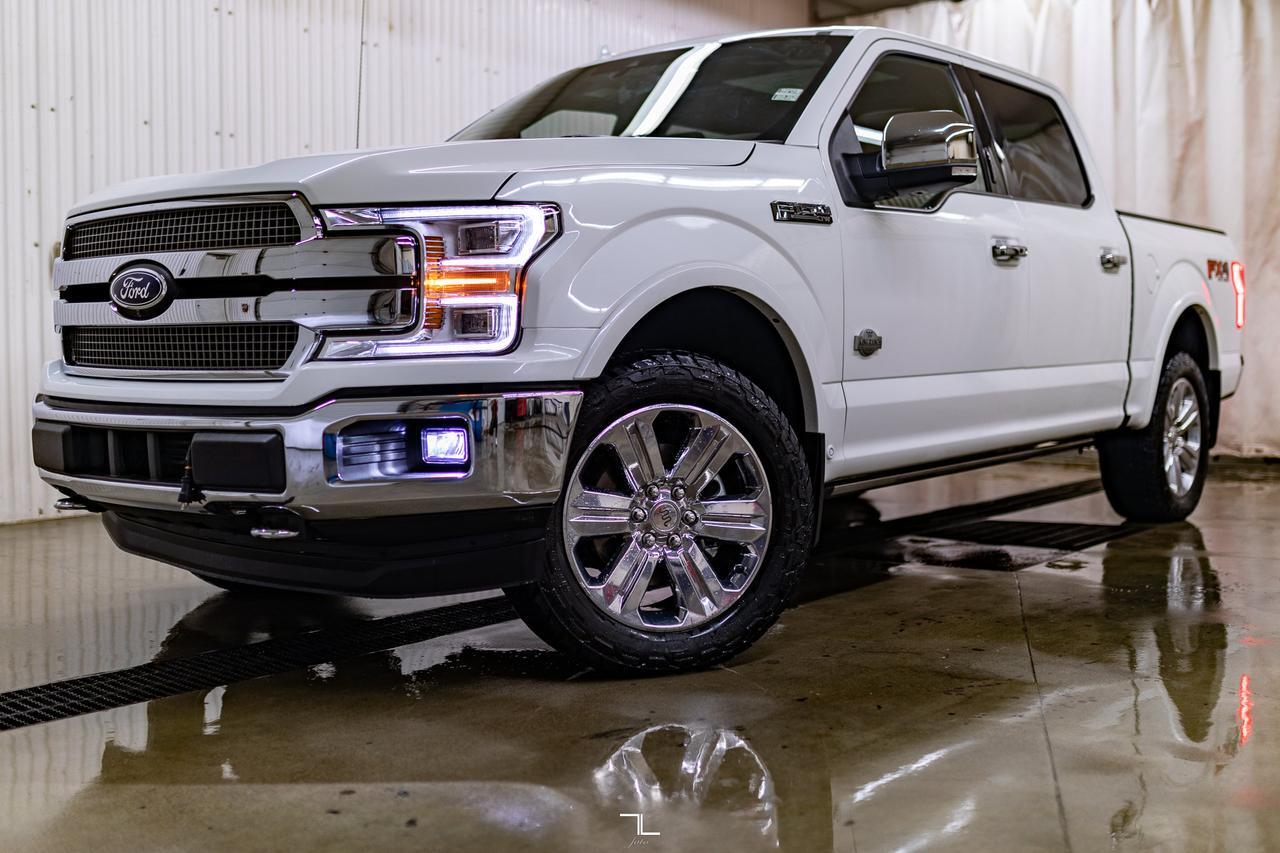 2020 Ford F-150 4x4 Super Crew King Ranch Leather Roof Nav BCam Red Deer AB