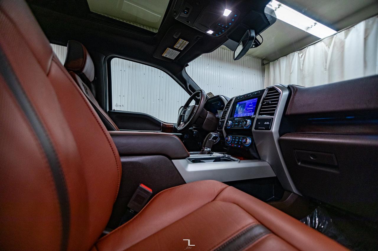 2020 Ford F-150 4x4 Super Crew King Ranch Leather Roof Nav BCam Red Deer AB