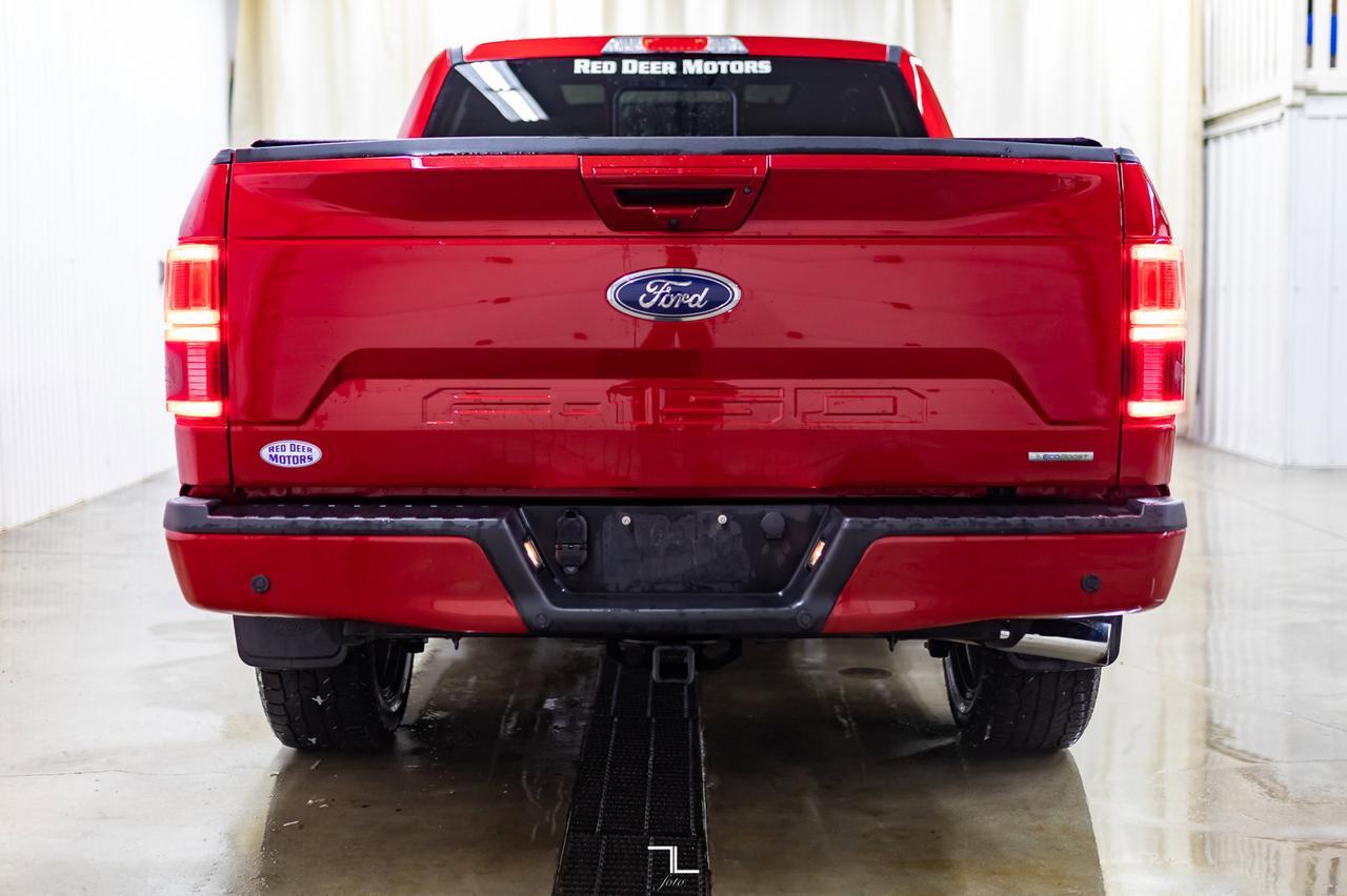 2020 Ford F-150 4x4 Super Crew Lariat FX4 Leather Roof Nav BCam Red Deer AB