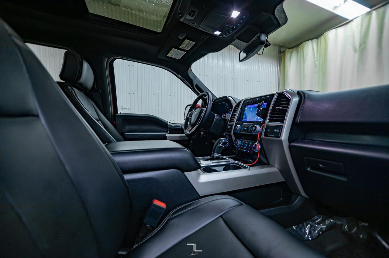 2020 Ford F-150 4x4 Super Crew Lariat FX4 Leather Roof Nav BCam Red Deer AB