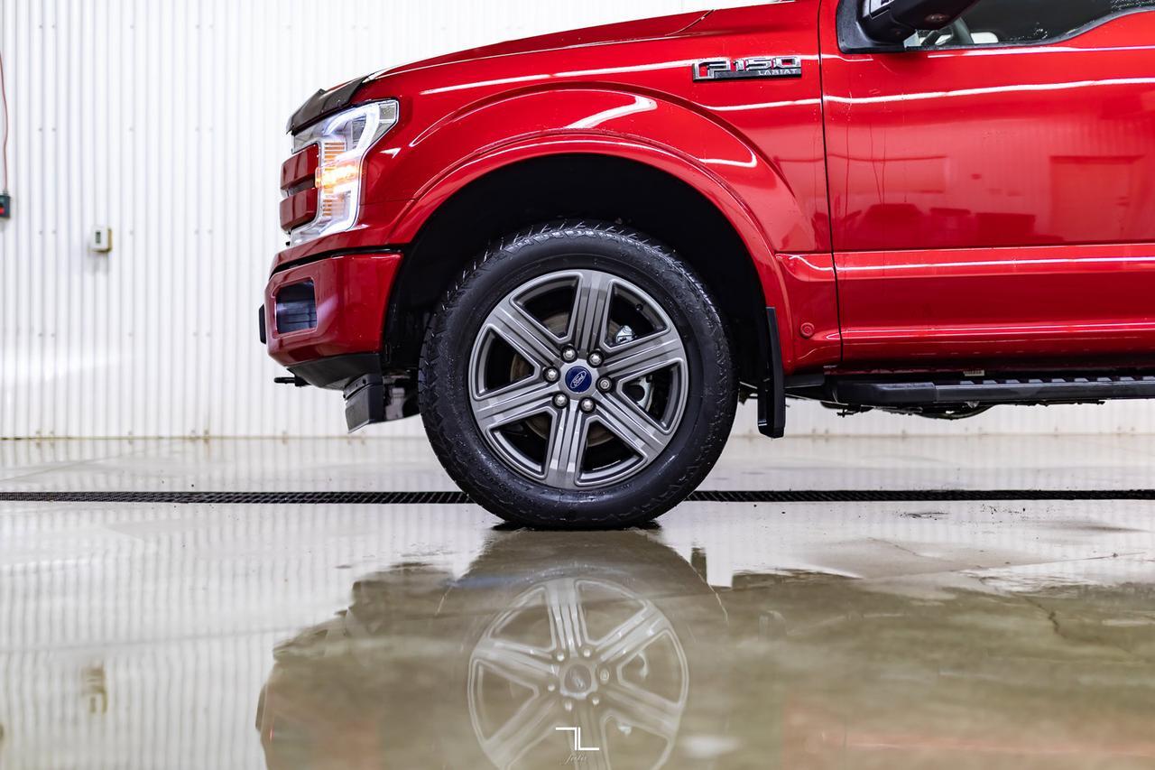 2020 Ford F-150 4x4 Super Crew Lariat FX4 Leather Roof Nav BCam Red Deer AB