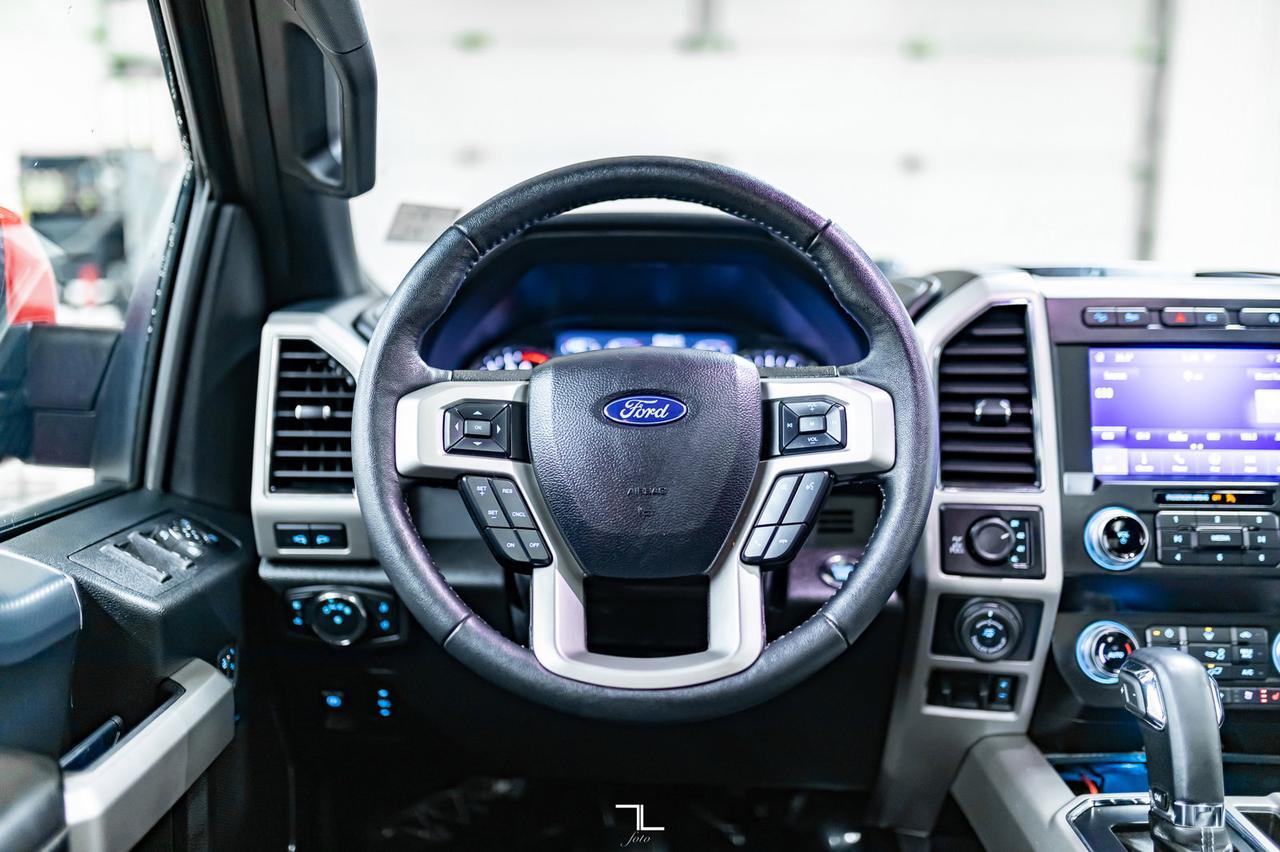 2020 Ford F-150 4x4 Super Crew Lariat FX4 Leather Roof Nav BCam Red Deer AB