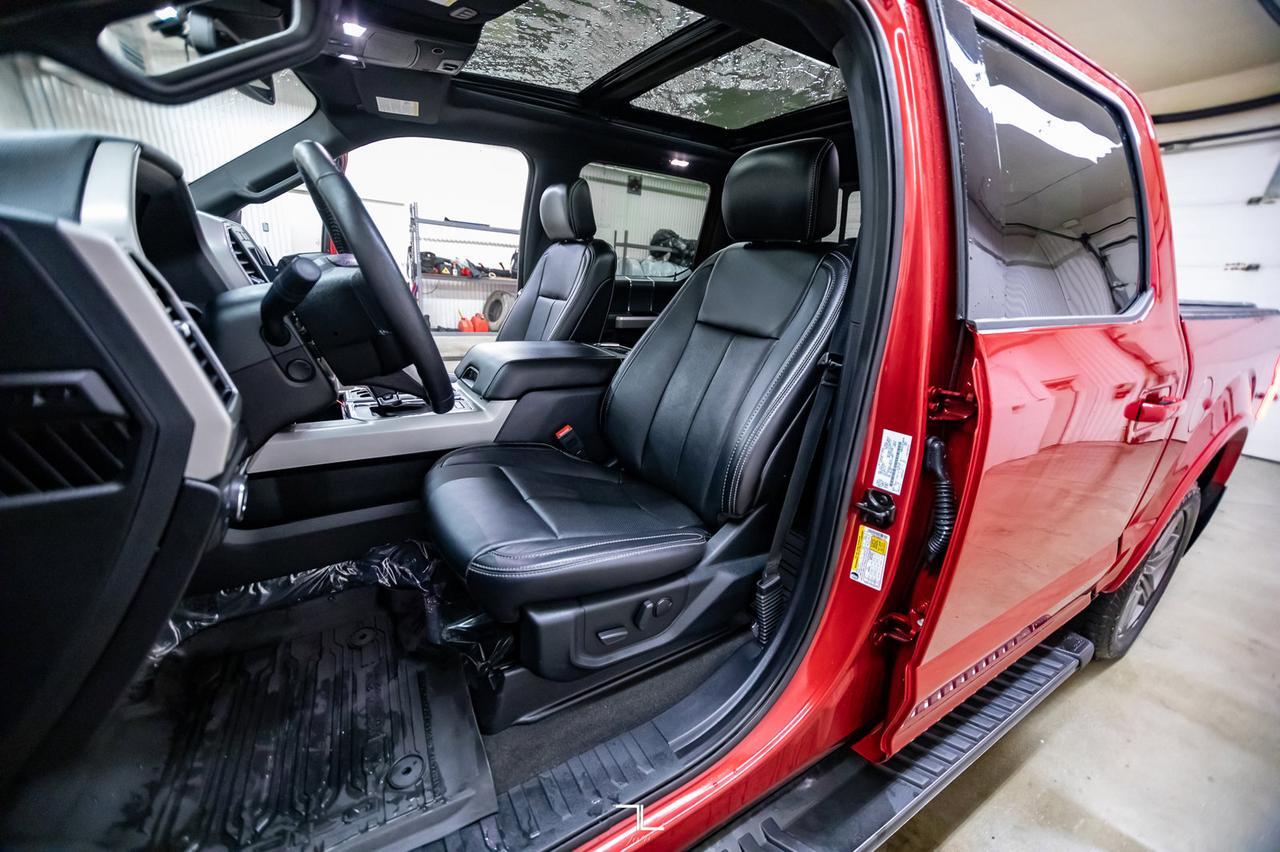 2020 Ford F-150 4x4 Super Crew Lariat FX4 Leather Roof Nav BCam Red Deer AB