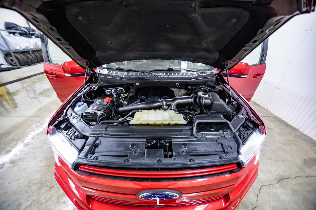 2020 Ford F-150 4x4 Super Crew Lariat FX4 Leather Roof Nav BCam Red Deer AB