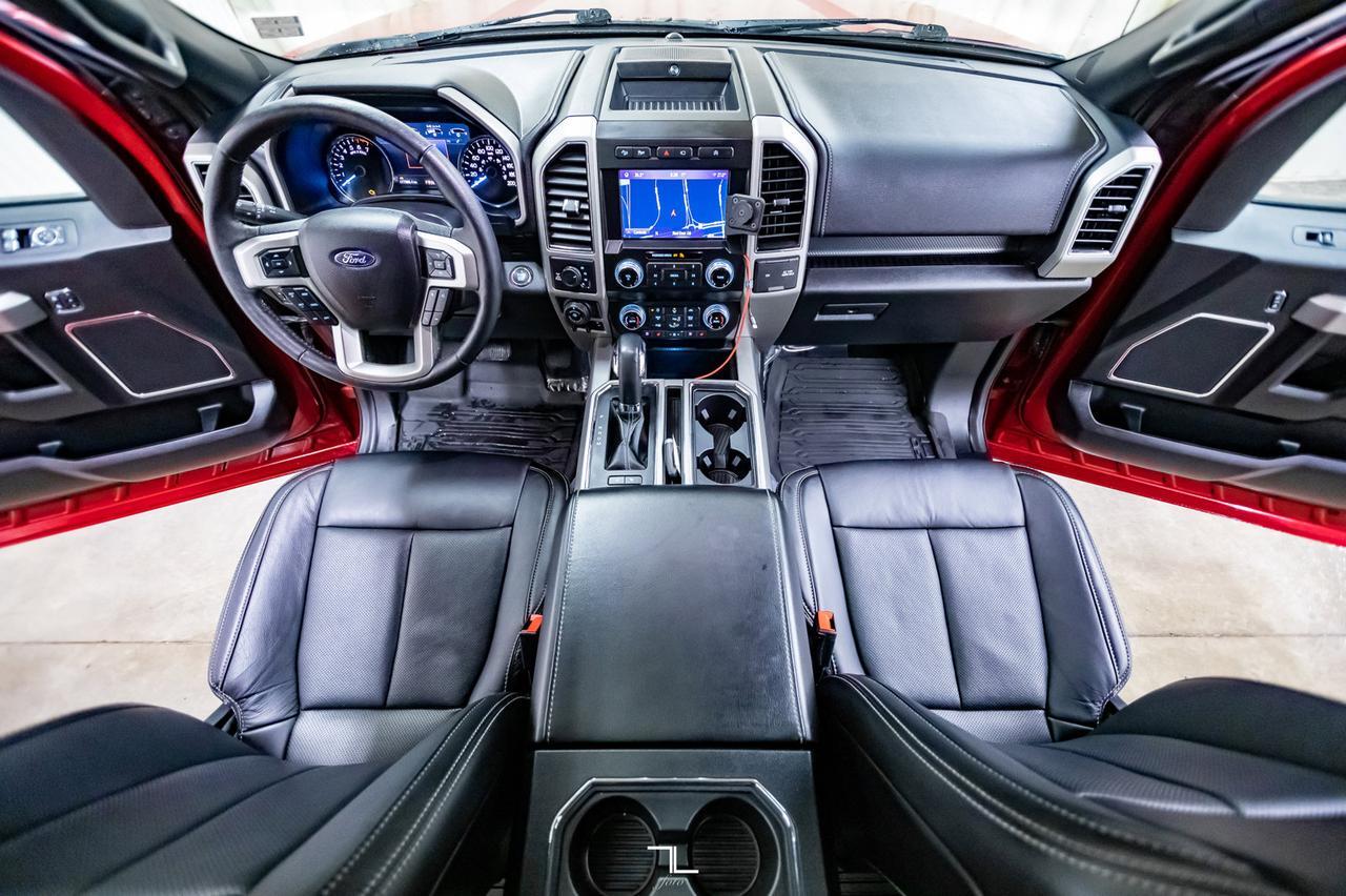 2020 Ford F-150 4x4 Super Crew Lariat FX4 Leather Roof Nav BCam Red Deer AB