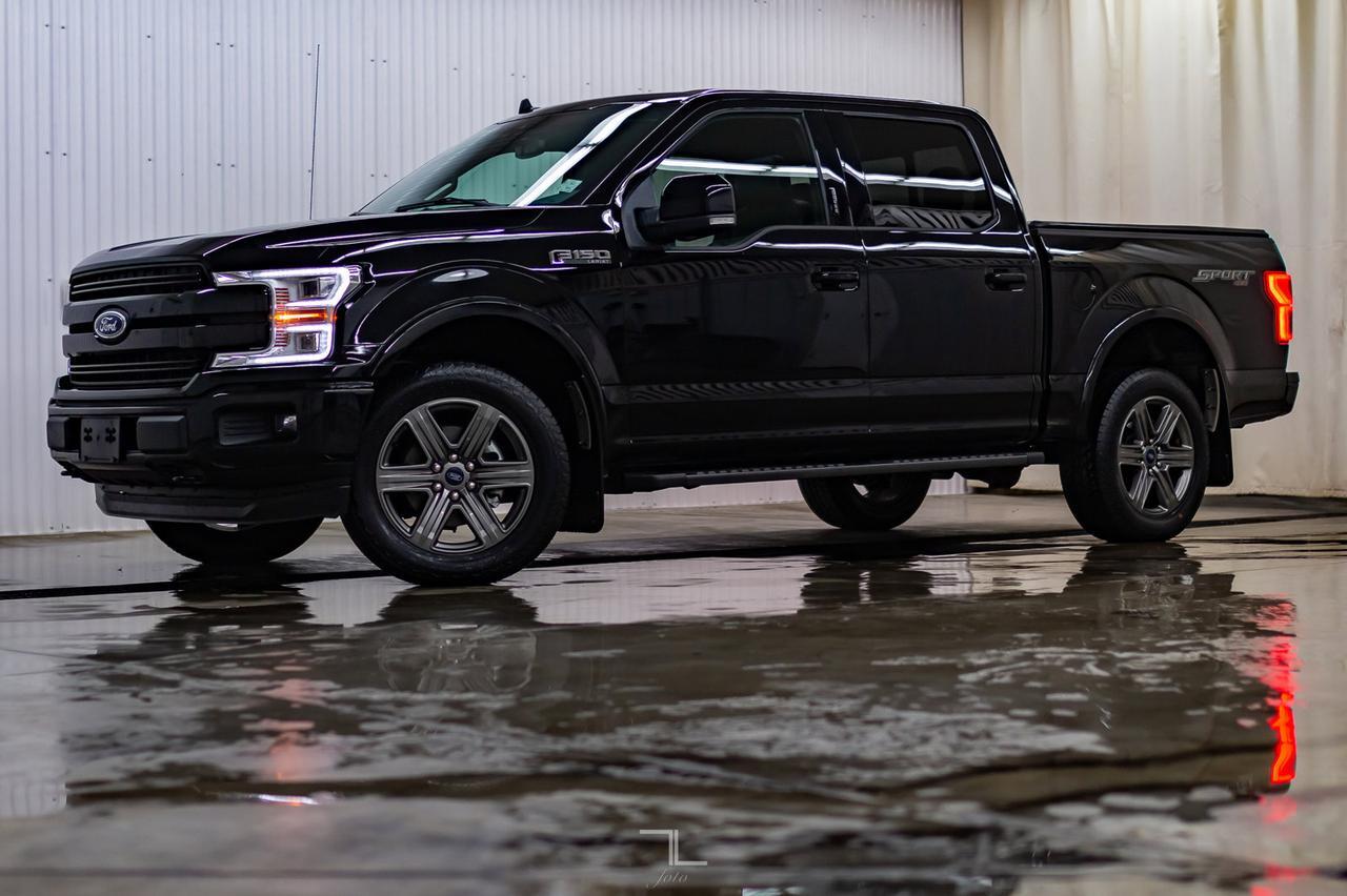 2020 Ford F-150 4x4 Super Crew Lariat Leather Roof Nav Red Deer AB