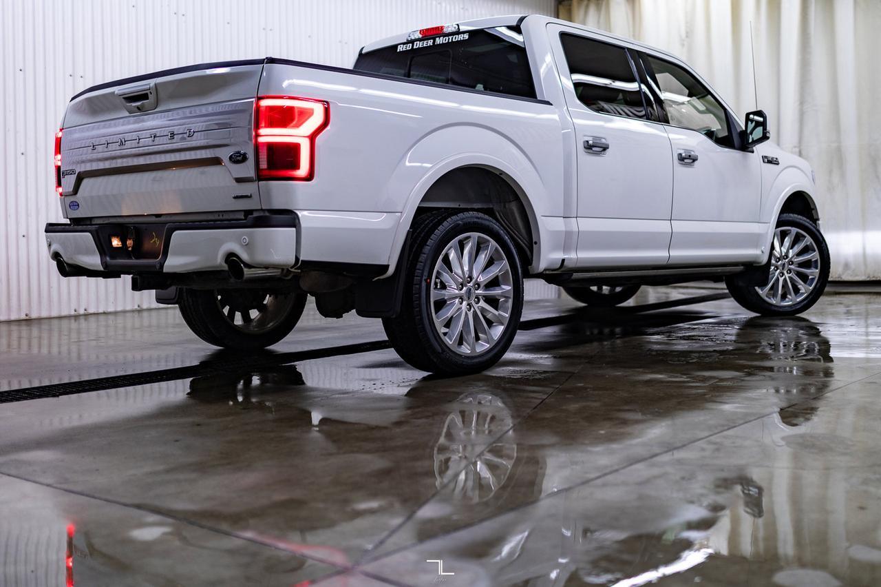 2020 Ford F-150 4x4 Super Crew Limited Leather Roof Nav Red Deer AB