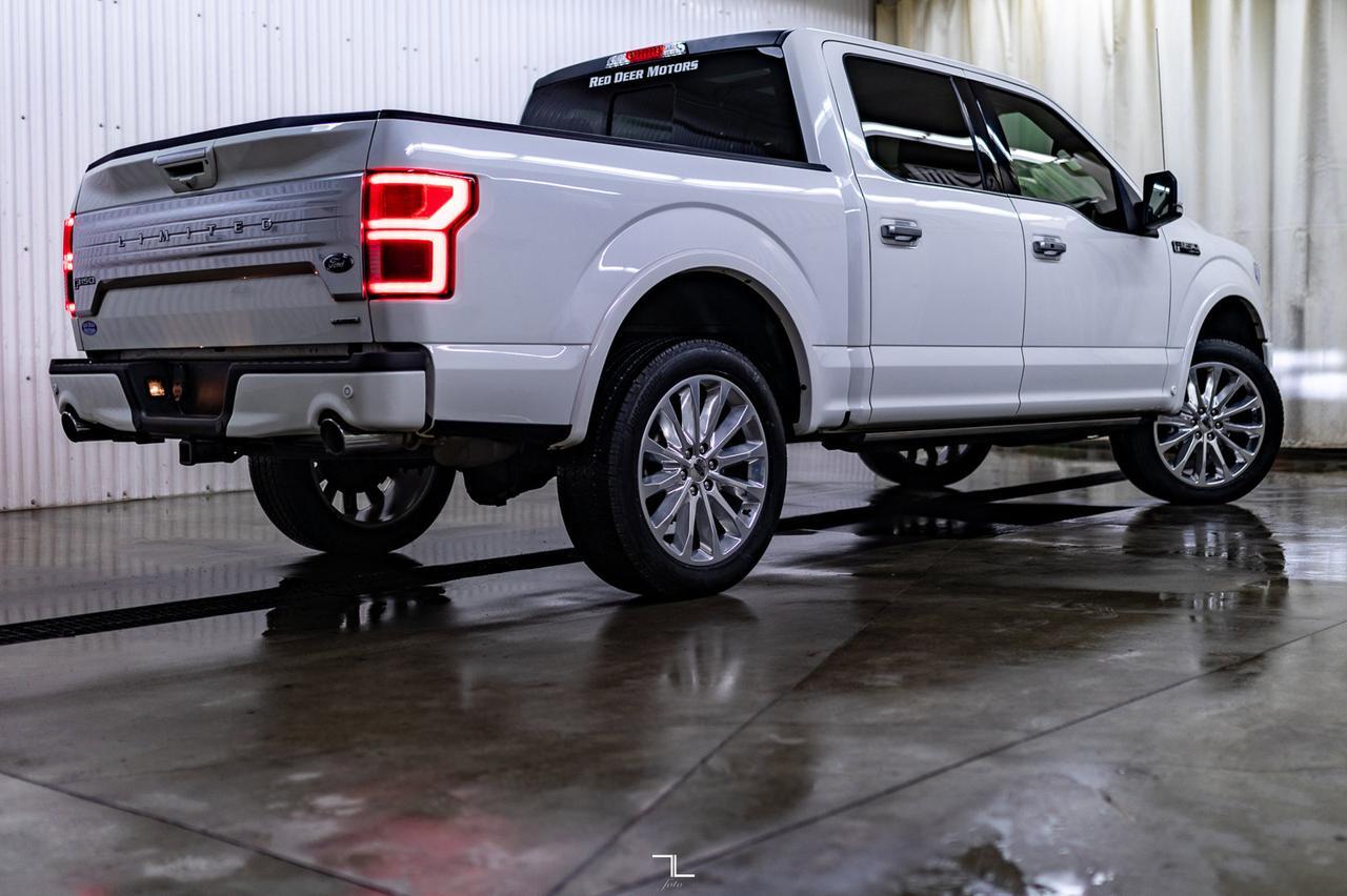 2020 Ford F-150 4x4 Super Crew Limited Leather Roof Nav Red Deer AB