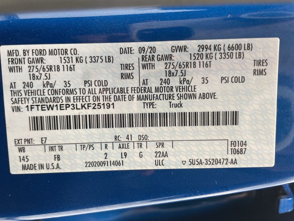 2020 Ford F-150 4x4 SuperCrew XLT Minocqua WI