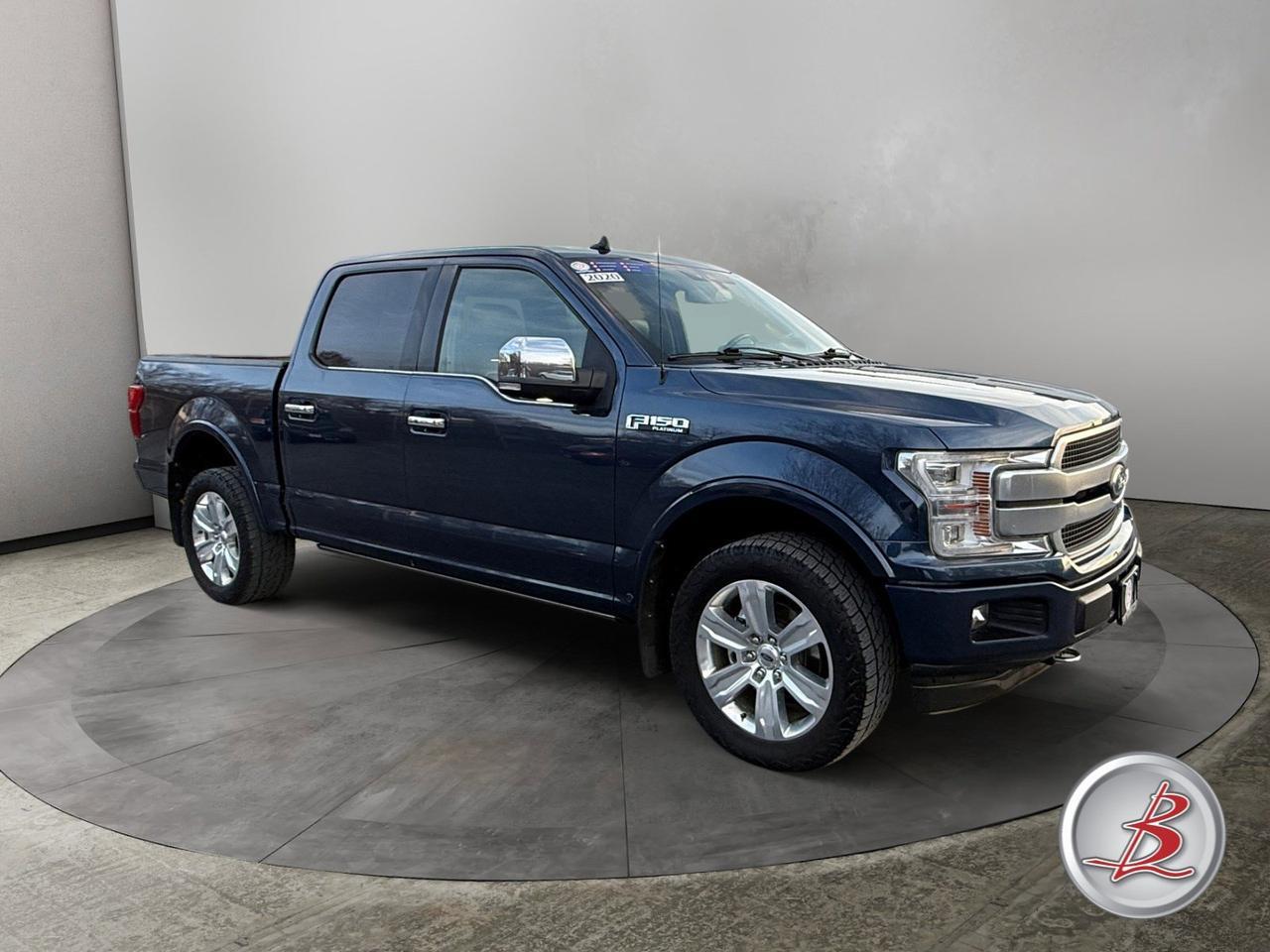 2020 Ford F-150 Crew Cab 4x4 Platinum 5.5 ' BOX