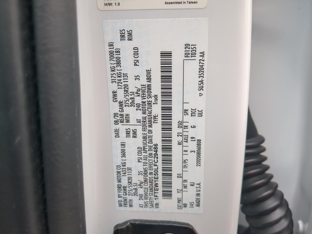 2020 Ford F-150 King Ranch Winder GA