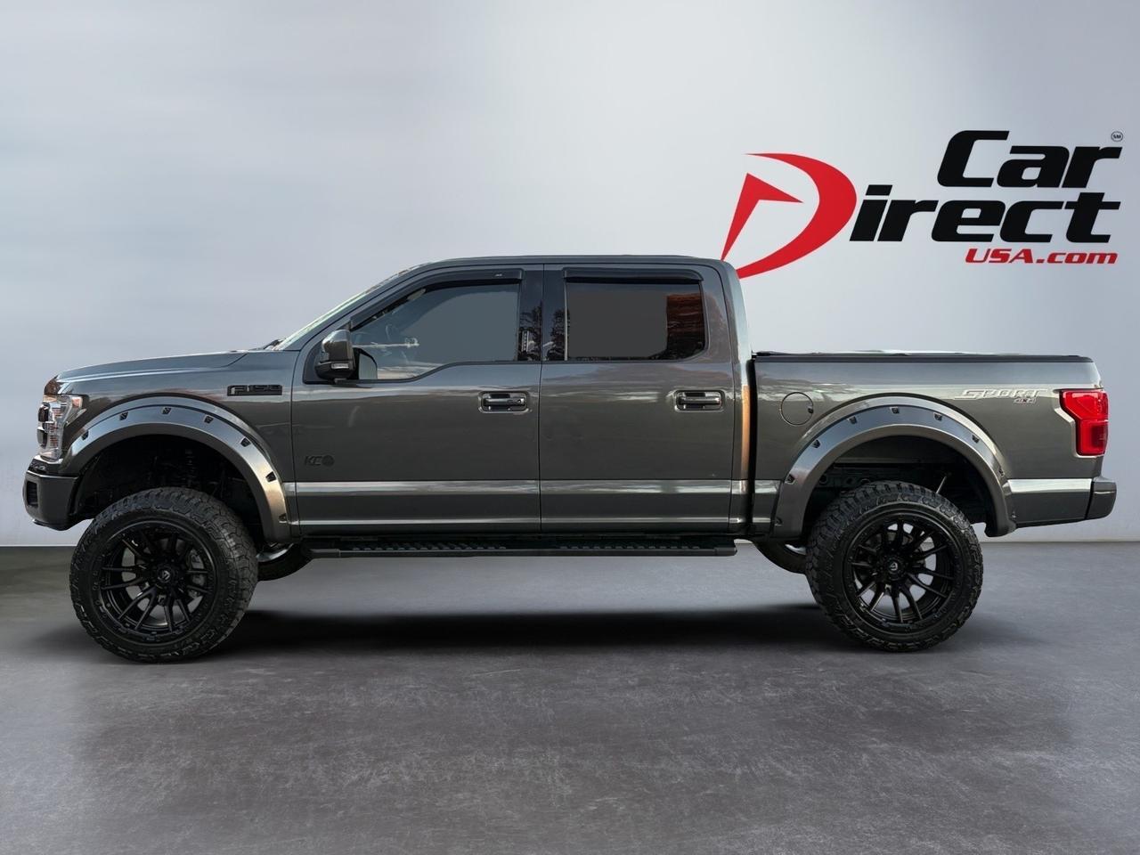 2020 Ford F-150 LARIAT, FENDER FLARES, RUNNING BOARDS, LIFTED, BACKUP CAMERA, POWER LIFTGATE, PANORAMIC MOONROOF, HEATED & VENTILATED SEATS, NAVIGATION, LOW MILEAGE, CLEAN CARFAX, COME TEST DRIVE THIS F-150 TODAY!