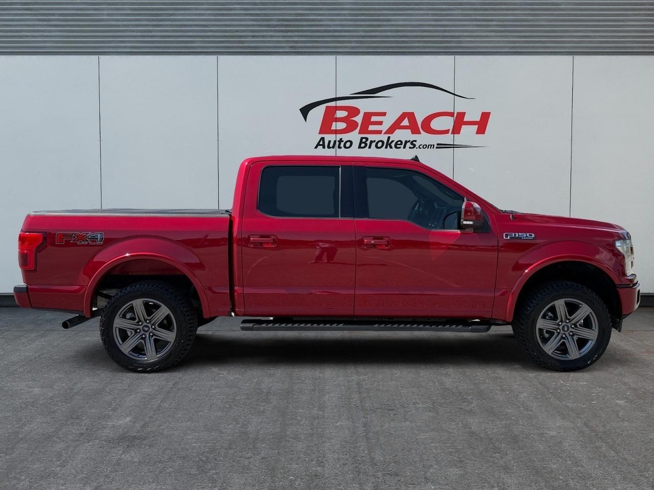 2020 Ford F-150 LARIAT, HEATED/VENTILATED SEATS, HEATED REAR SEATS, B&O SPEAKERS, UNIVERSAL GARAGE DOOR OPENER, MOONROOF, BLUETOOTH, POWER SLIDING REAR WINDOW, TONNEAU COVER, NAVIGATION, POWER/HEATED MIRRORS, BED LINER, REMOTE START, TOW PACKAGE, CLEAN CARFAX! Norfolk VA