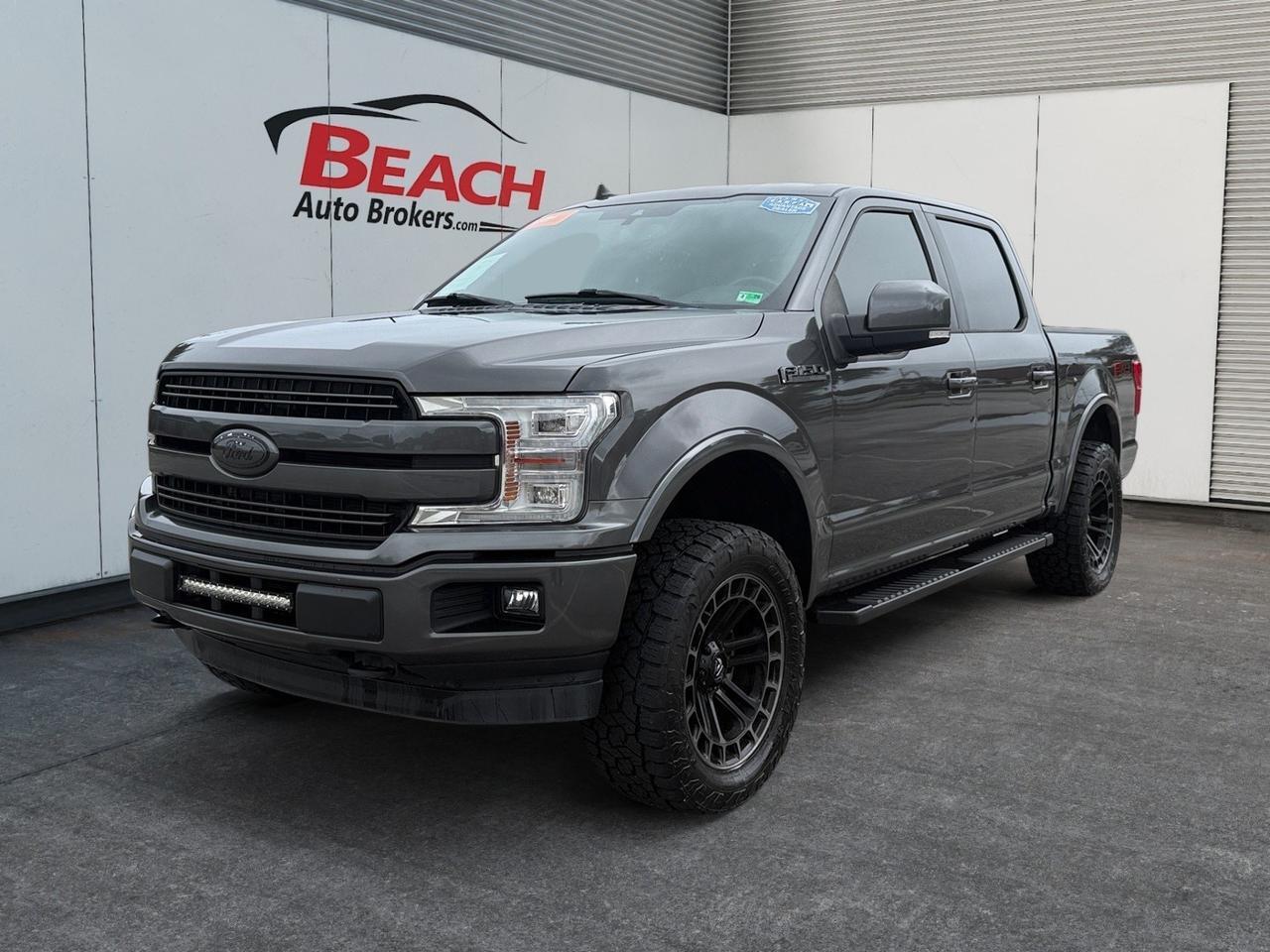 2020 Ford F-150 LARIAT, LIFTED, HEATED STEERING WHEEL, HEATED & COOLED SEATS, ADAPTIVE CRUISE CONTROL, B&O SOUND SYSTEM, REMOTE START, KEYLESS ENTRY, KEYLESS START, ONLY 1 OWNER, THIS COULD BE YOUR DREAM TRUCK!