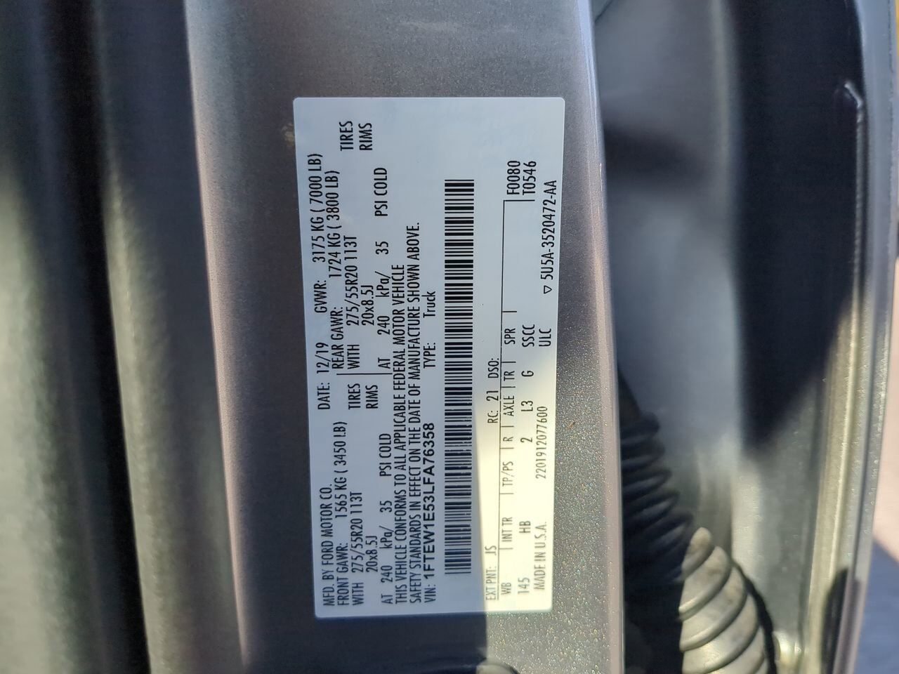 2020 Ford F-150 LARIAT Winder GA