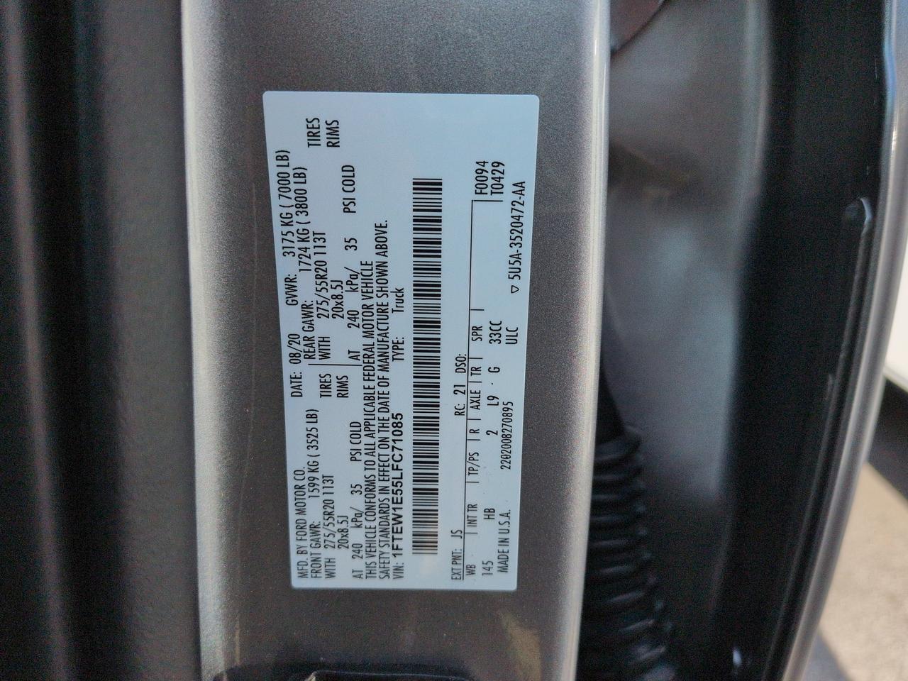 2020 Ford F-150 LARIAT Winder GA