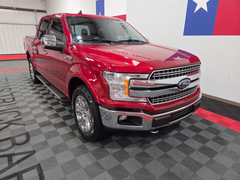 2020 Ford F-150 Lariat 5.0L V8 Chrome Pkg GPS Camera Sunroof Goodyear FREE WARRANTY Arlington TX