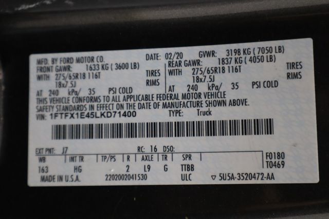 2020 Ford F-150 Lariat Raleigh NC