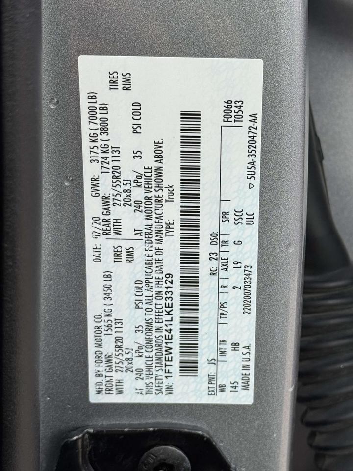 2020 Ford F-150 Lariat Fredericksburg VA