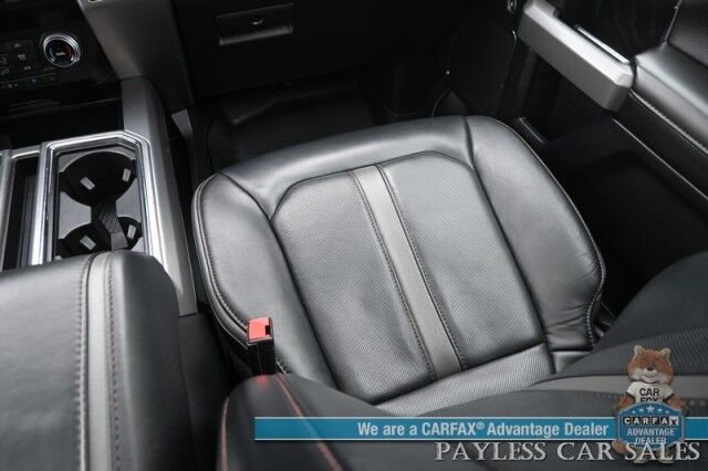 2020 Ford F-150 Platinum / 4X4 / Crew Cab / Auto Start / FX4 Off Road & Technology Pkg / Heated & Cooled Massaging Leather Seats / NAV / Panoramic Sunroof / B&O Speakers / Power Running Boards / Tonneau Cover / Tow Pkg / Only 59k Miles Anchorage AK