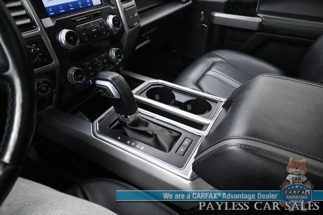 2020 Ford F-150 Platinum / 4X4 / Crew Cab / Auto Start / FX4 Off Road & Technology Pkg / Heated & Cooled Massaging Leather Seats / NAV / Panoramic Sunroof / B&O Speakers / Power Running Boards / Tonneau Cover / Tow Pkg / Only 59k Miles Anchorage AK