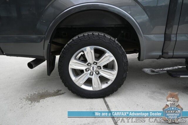 2020 Ford F-150 Platinum / 4X4 / Crew Cab / Auto Start / FX4 Off Road & Technology Pkg / Heated & Cooled Massaging Leather Seats / NAV / Panoramic Sunroof / B&O Speakers / Power Running Boards / Tonneau Cover / Tow Pkg / Only 59k Miles Anchorage AK