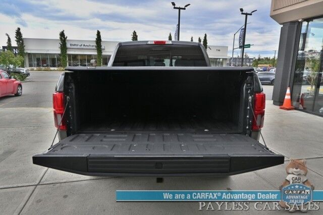 2020 Ford F-150 Platinum / 4X4 / Crew Cab / Auto Start / FX4 Off Road & Technology Pkg / Heated & Cooled Massaging Leather Seats / NAV / Panoramic Sunroof / B&O Speakers / Power Running Boards / Tonneau Cover / Tow Pkg / Only 59k Miles Anchorage AK