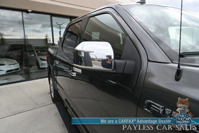2020 Ford F-150 Platinum / 4X4 / Crew Cab / Auto Start / FX4 Off Road & Technology Pkg / Heated & Cooled Massaging Leather Seats / NAV / Panoramic Sunroof / B&O Speakers / Power Running Boards / Tonneau Cover / Tow Pkg / Only 59k Miles Anchorage AK