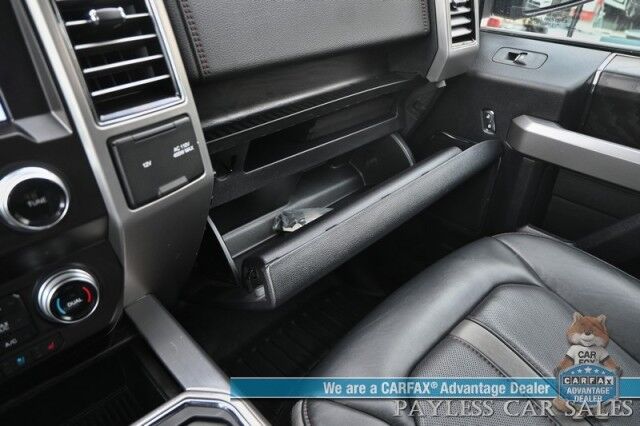2020 Ford F-150 Platinum / 4X4 / Crew Cab / Auto Start / FX4 Off Road & Technology Pkg / Heated & Cooled Massaging Leather Seats / NAV / Panoramic Sunroof / B&O Speakers / Power Running Boards / Tonneau Cover / Tow Pkg / Only 59k Miles Anchorage AK