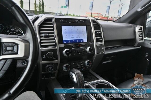 2020 Ford F-150 Platinum / 4X4 / Crew Cab / Auto Start / FX4 Off Road & Technology Pkg / Heated & Cooled Massaging Leather Seats / NAV / Panoramic Sunroof / B&O Speakers / Power Running Boards / Tonneau Cover / Tow Pkg / Only 59k Miles Anchorage AK