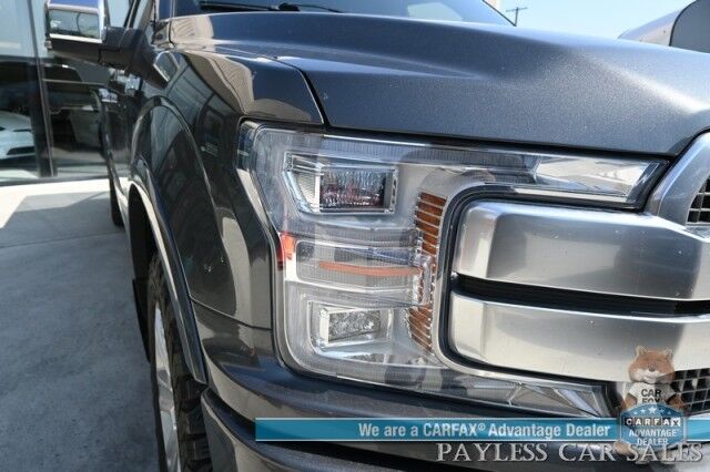 2020 Ford F-150 Platinum / 4X4 / Crew Cab / Auto Start / FX4 Off Road & Technology Pkg / Heated & Cooled Massaging Leather Seats / NAV / Panoramic Sunroof / B&O Speakers / Power Running Boards / Tonneau Cover / Tow Pkg / Only 59k Miles Anchorage AK