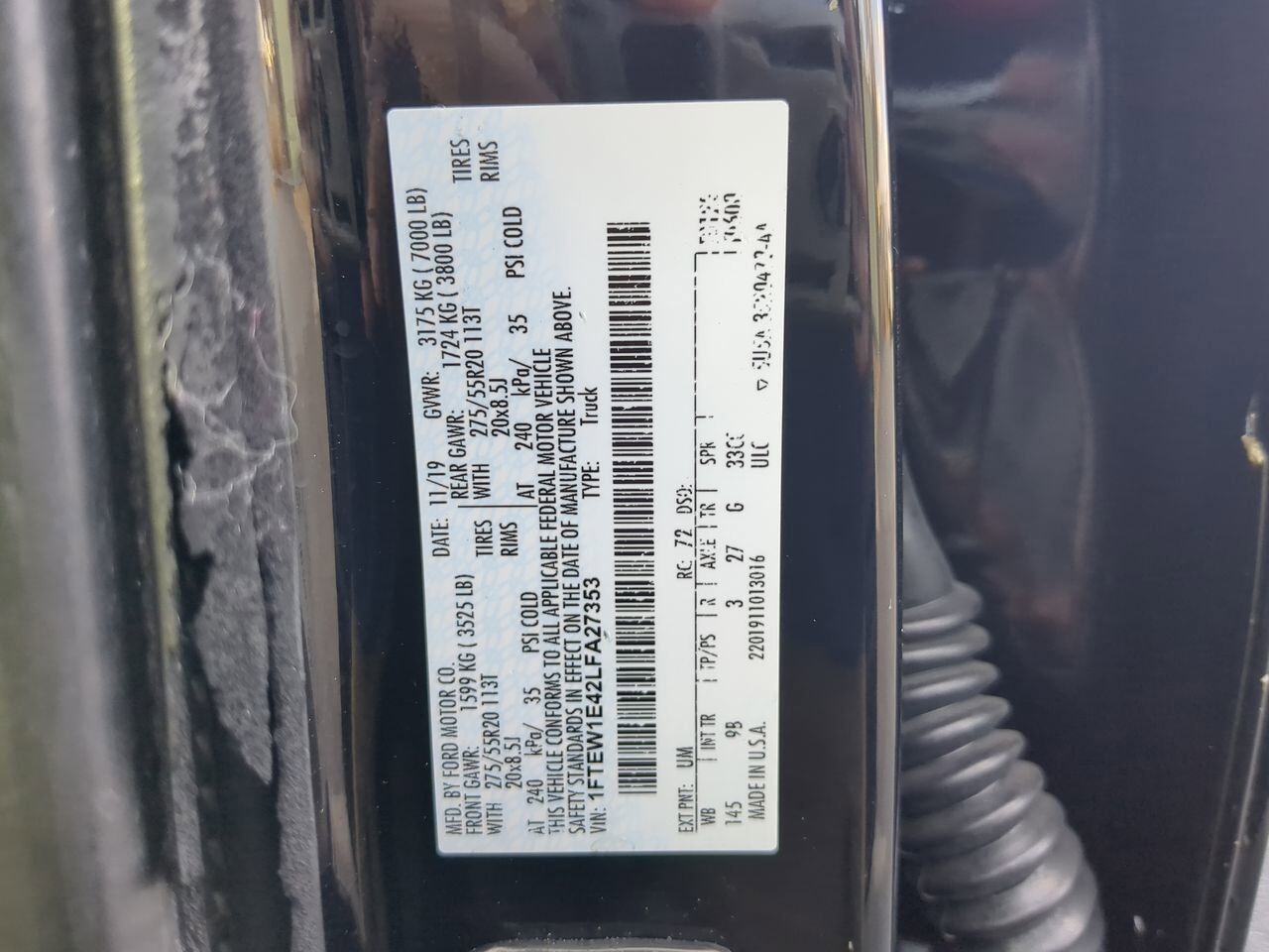 2020 Ford F-150 Platinum Winder GA