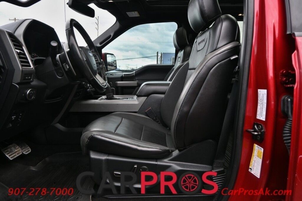 2020 Ford F-150 Raptor - 4X4 - Crew Cab - Heated & Cooled Leather Seats - Heated Steering Wheel Carbon Fiber, Exterior & Hood Graphics Pkg - Remote Start - Bang & Olufsen Audio - Bluetooth - NAV - 360 View Camera - Twin Panel Sunroof - Skid Plates - Tow Pkg Anchorage AK