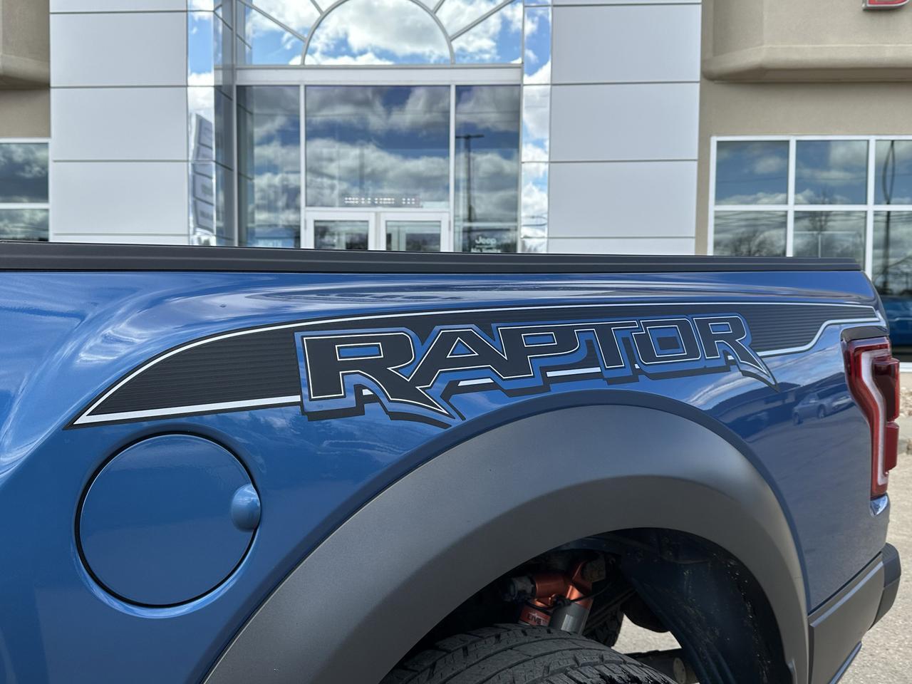 2020 Ford F-150 Raptor 4WD | V6 EcoBoost HO | 802A Pkg | Blue Interior Pkg | Moon Roof | 360 Camera | B&O Audio Redwater AB