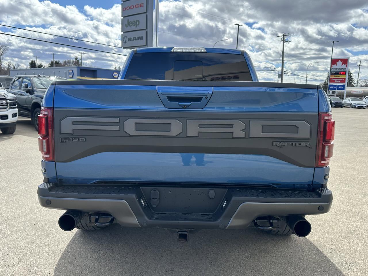 2020 Ford F-150 Raptor 4WD | V6 EcoBoost HO | 802A Pkg | Blue Interior Pkg | Moon Roof | 360 Camera | B&O Audio Redwater AB