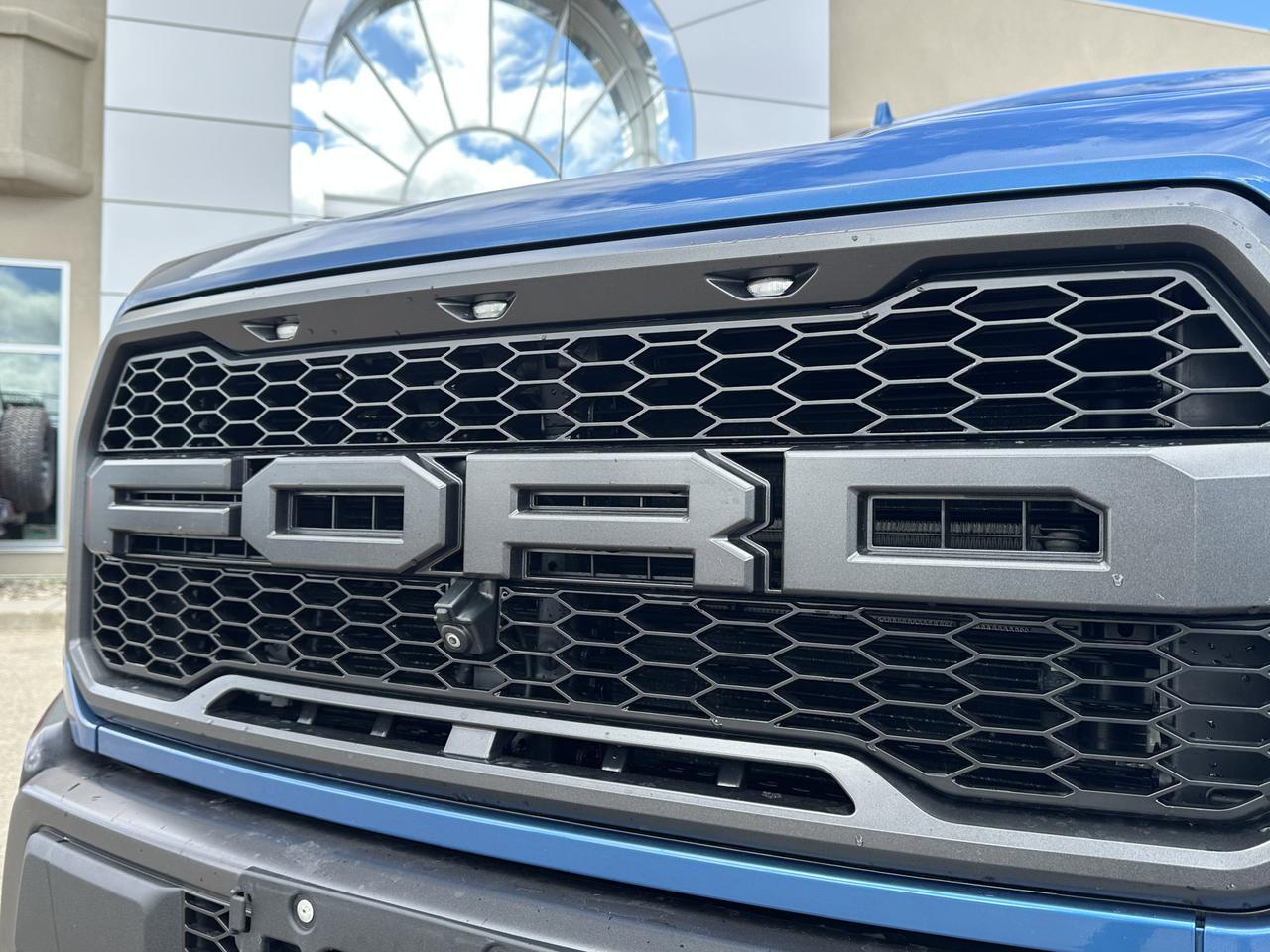 2020 Ford F-150 Raptor 4WD | V6 EcoBoost HO | 802A Pkg | Blue Interior Pkg | Moon Roof | 360 Camera | B&O Audio Redwater AB